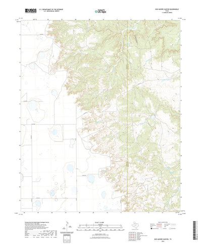 Dick Moore Canyon, TX (2022, 24000-Scale) Preview 1