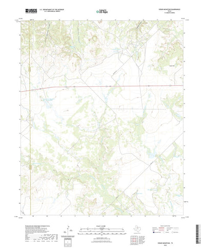 Cedar Mountain, TX (2022, 24000-Scale) Preview 1