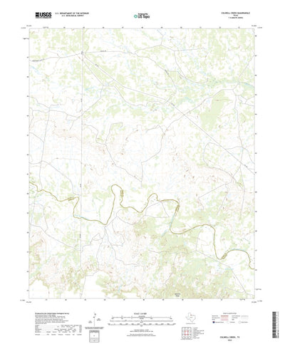 Colwell Creek, TX (2022, 24000-Scale) Preview 1