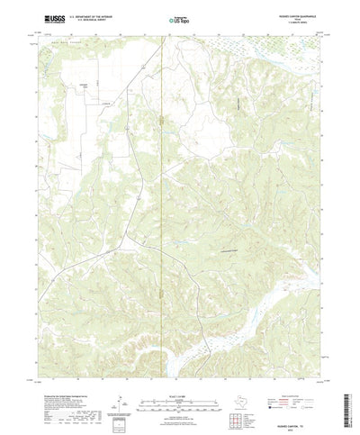 Hughes Canyon, TX (2022, 24000-Scale) Preview 1