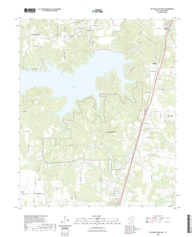 Pat Mayse Lake East, TX (2022, 24000-Scale) Preview 1