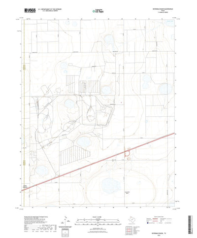 Sevenmile Basin, TX (2022, 24000-Scale) Preview 1