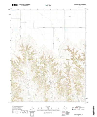 Sourdough Creek SW, TX (2022, 24000-Scale) Preview 1