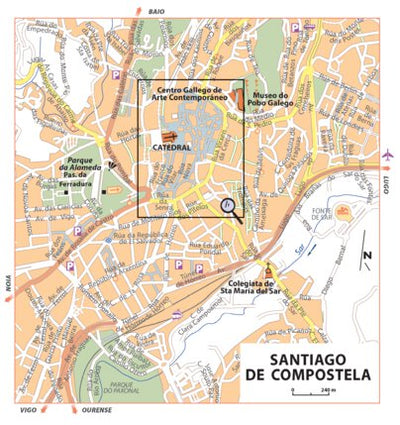 Côte De Galice - Santiago De Compostela