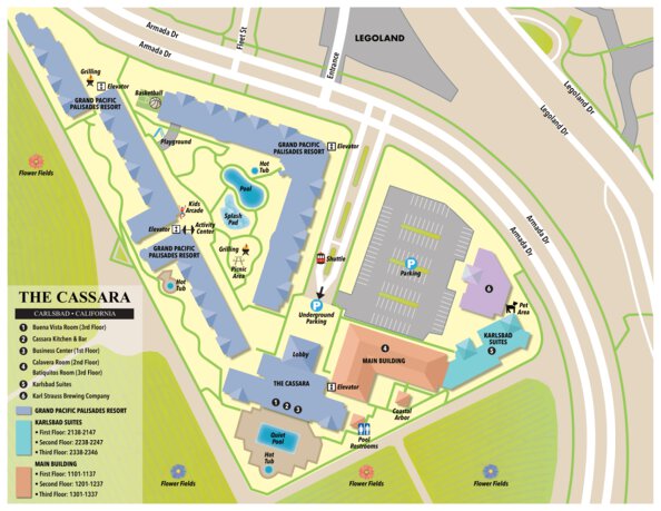 Cassara by Legoland Map by Cartagram | Avenza Maps
