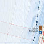 MAP 1/2 - Hamamasu to Gokibiru Sea Kayaking (Mashike Coast, Hokkaido, Japan)