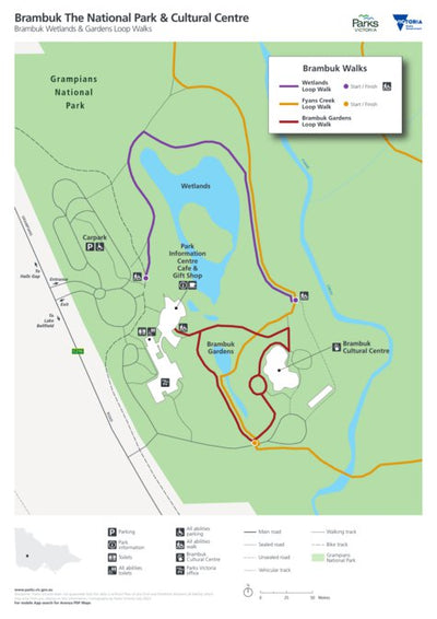 Brambuk Wetlands & Gardens Loop Walks Visitor Guide