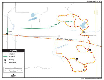 Lawler Loops OHV Trails, MNDNR