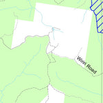 Locality Map of Clouds Creek State Forest compartments 30 to 33