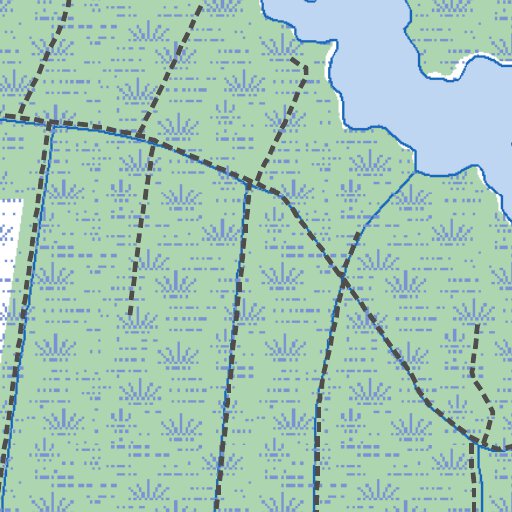Alligator River Game Land Map by North Carolina Wildlife Resources