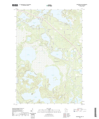 Manitowish Lake, WI (2022, 24000-Scale) Preview 1