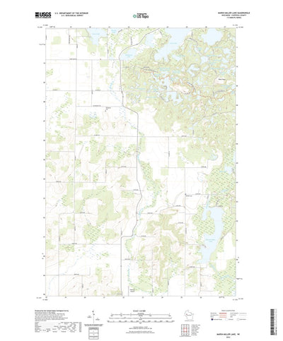 Marsh-Miller Lake, WI (2022, 24000-Scale) Preview 1