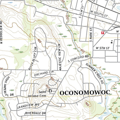 Oconomowoc West, WI (2022, 24000-Scale) Preview 3