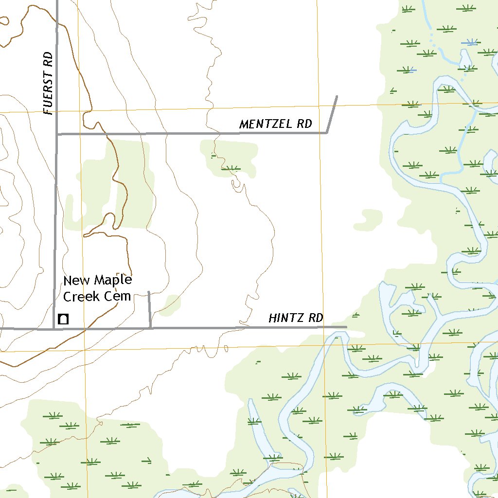 New London, WI (2022, 24000-Scale) Map by United States Geological