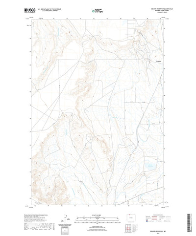 Deaver Reservoir, WY (2021, 24000-Scale) Preview 1
