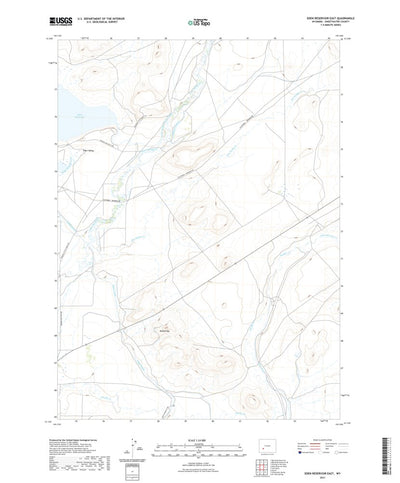 Eden Reservoir East, WY (2021, 24000-Scale) Preview 1