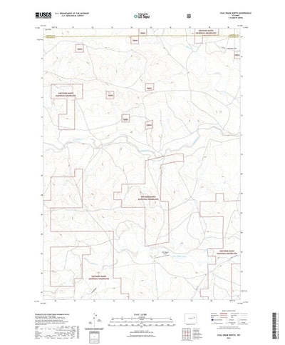Coal Draw North, WY (2021, 24000-Scale) Preview 1