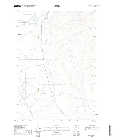 Gilmore Hill NE, WY (2021, 24000-Scale) Preview 1