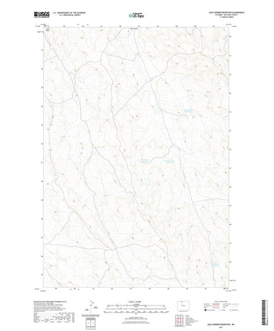 Jack Horner Reservoir, WY (2021, 24000-Scale) Preview 1