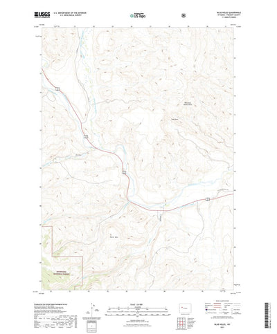 Blue Holes, WY (2021, 24000-Scale) Preview 1
