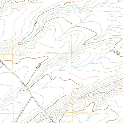 Measel Spring Reservoir, WY (2021, 24000-Scale) Preview 2