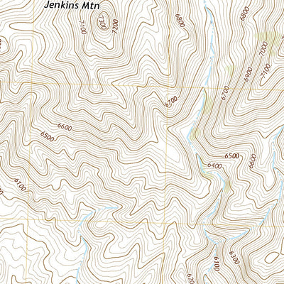 Jenkins Mountain, WY (2021, 24000-Scale) Preview 3