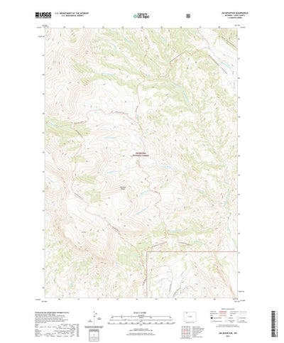 Jim Mountain, WY (2021, 24000-Scale) Preview 1