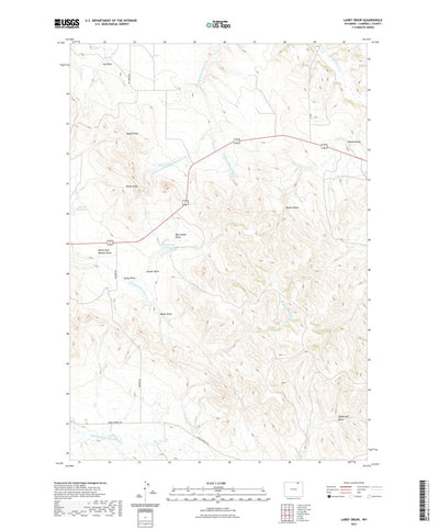 Larey Draw, WY (2021, 24000-Scale) Preview 1