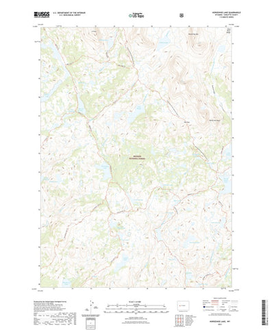 Horseshoe Lake, WY (2021, 24000-Scale) Preview 1