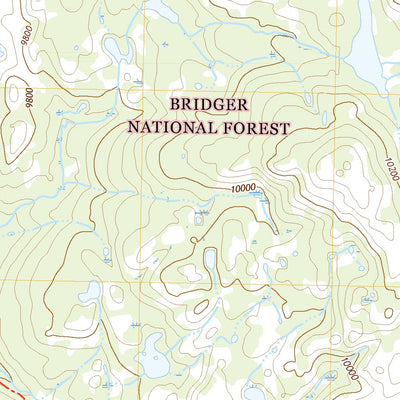 Horseshoe Lake, WY (2021, 24000-Scale) Preview 2