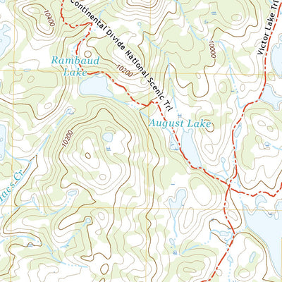 Horseshoe Lake, WY (2021, 24000-Scale) Preview 3