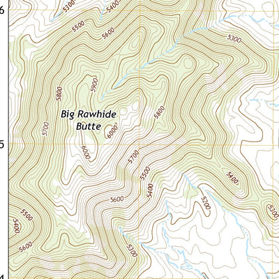 Rawhide Buttes East, WY (2021, 24000-Scale) Preview 3