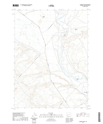 Lombard Buttes, WY (2021, 24000-Scale) Preview 1
