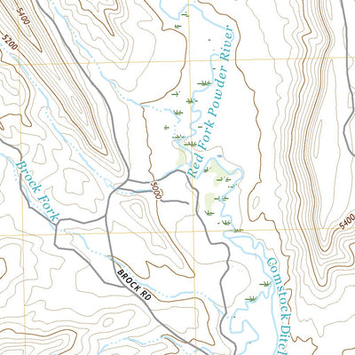 Red Fork Powder River, WY (2021, 24000-Scale) Preview 2