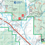 Gunnison Basin Public Lands Visitor Map (North Half)