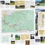 Grand Mesa National Forest Visitor Map - Grand Mesa Lakes Country