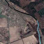 44. Південний Буг річка. (с.Лаврівка) Вінницька область. Карта глибин