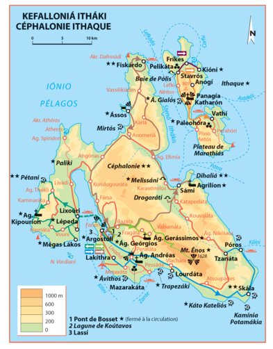 Corfou Et Les Îles Ioniennes / Corfu And The Ionian Islands - Cephalonie Routes