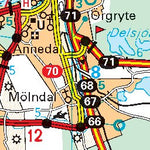 Scandinavie, Finlande / Scandinavië, Finland Inset Goteburg