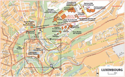 Grand-Duché De Luxembourg Inset Ville 1