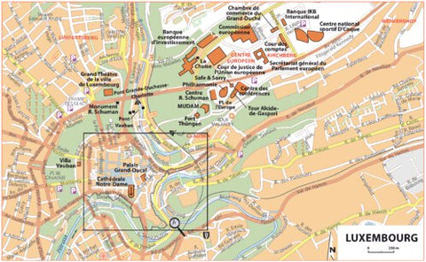 Grand-Duché De Luxembourg Inset Ville 1