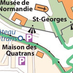 Carte Routiere Touristique Plages Du Debarquement - Presqu'Ile Du Cotentin - Caen