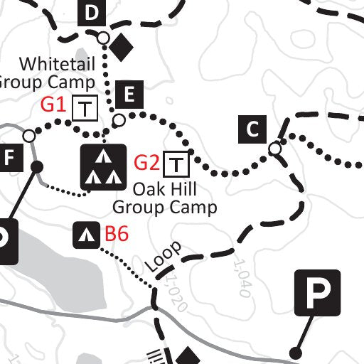 Lake Maria State Park - Summer Map by Minnesota Department of Natural 