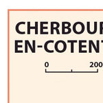 Carte Routiere Touristique Plages Du Debarquement - Presqu'Ile Du Cotentin - Cherbourg-En-Cotentin