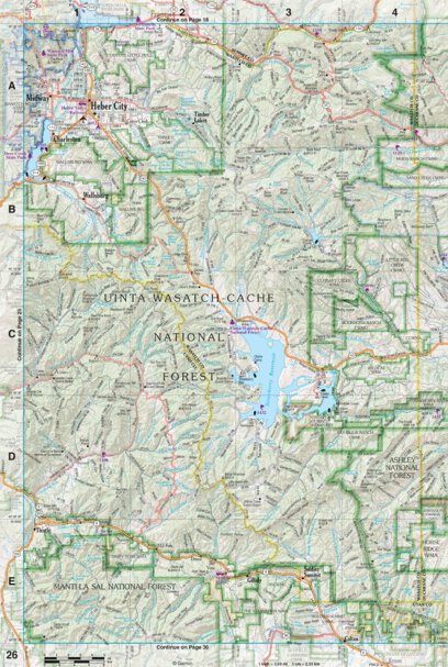 Utah Atlas & Gazetteer Page 26