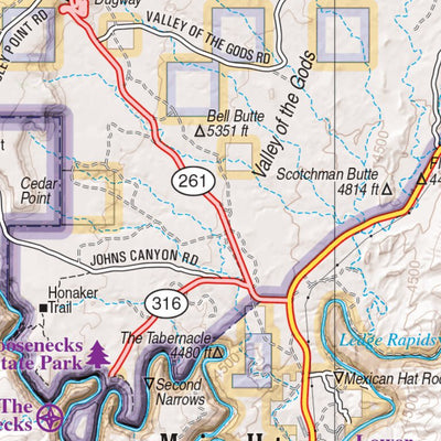 Utah Atlas & Gazetteer Page 62