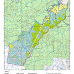 Ellis State Forest compartments 3 to 6 Forest Types Map