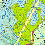 Ellis State Forest compartments 3 to 6 Forest Types Map