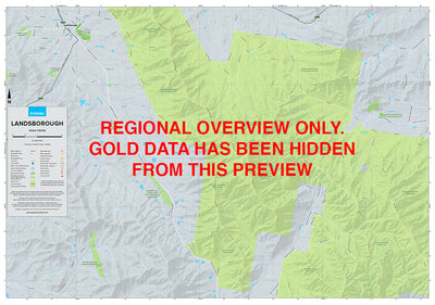 Landsborough - Gold Prospecting Map