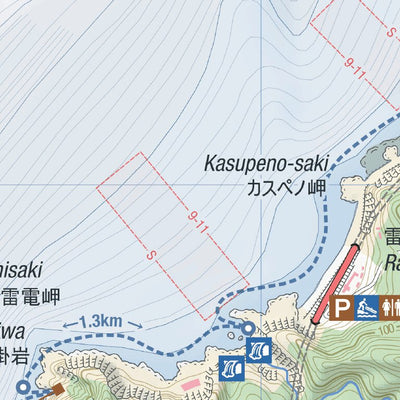 Cape Raiden-misaki (Iwanai) Sea Kayaking (Hokkaido, Japan)